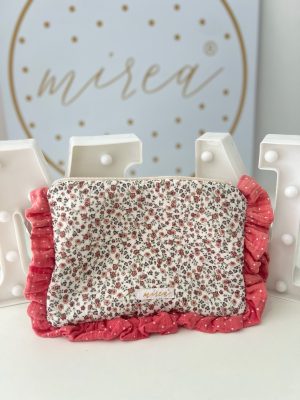 Neceser con Estampado de Flores Mirea