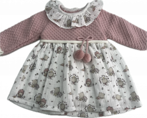 Vestido Para Bebé Rosita
