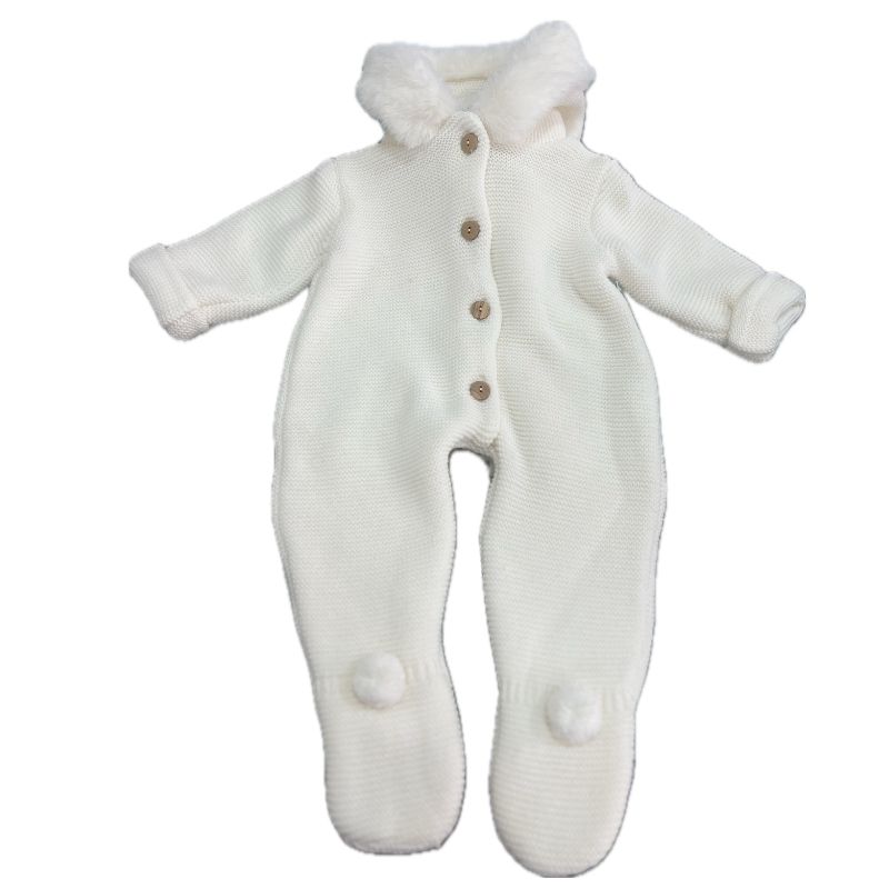 Buzo para bebé tono crudito Buzo para bebé tono crudito