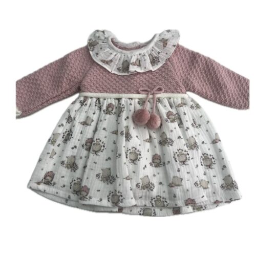 Vestido para bebé Rosita