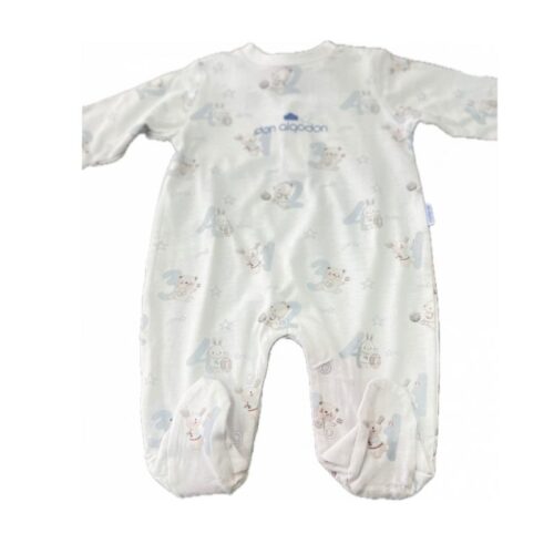 Pijama números azules