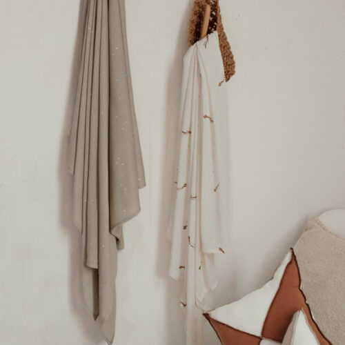 Muselina bambú arena