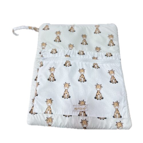 Bolsa grande impermeable jirafas