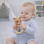 sonajero para bebe jirafa