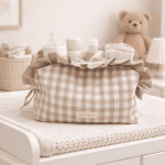 Neceser Vichy beige 2