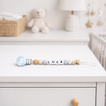 chupetero personalizable silicona jirafa 1