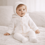 conjunto para bebe beige 1