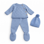 primera puesta para bebe azul
