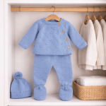 primera puesta para bebe azul