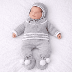 primera puesta para bebe gris 4