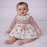 vestido para bebe rosita 1