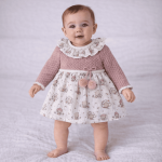 vestido para bebe rosita 2